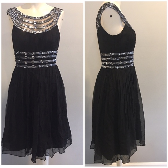 Adrianna Papell Dresses & Skirts - ADRIANNA PAPELL BLACK SEQUIN DRESS